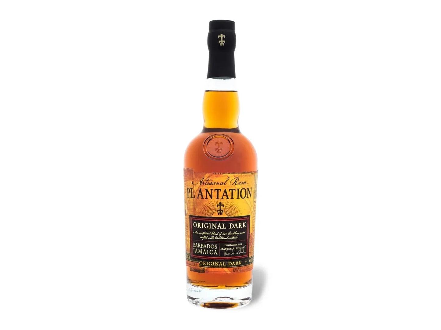 The Plantation Original Mørk Rom 40% 1L