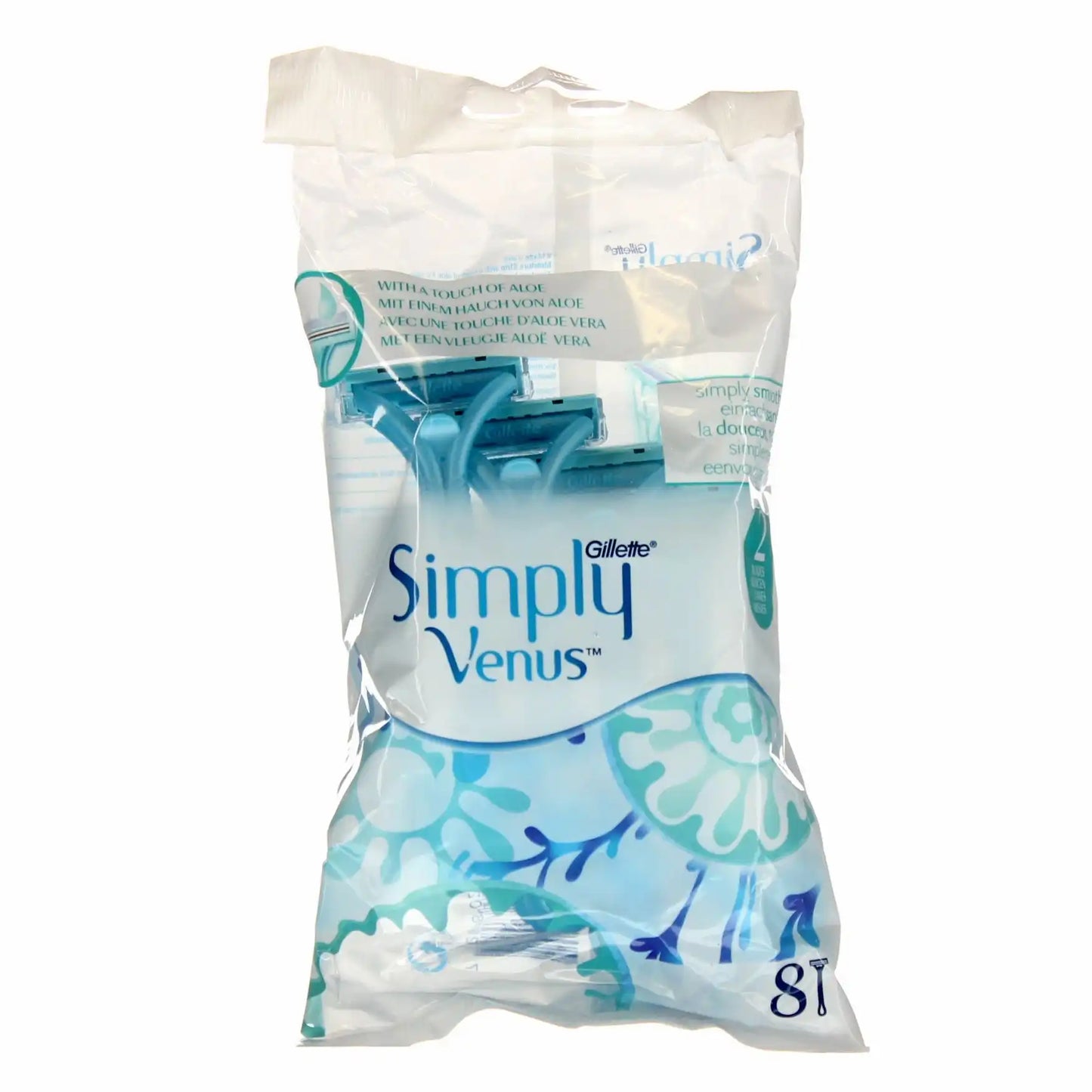 Gillette Simply Venus 2 8 Einwegrasierer