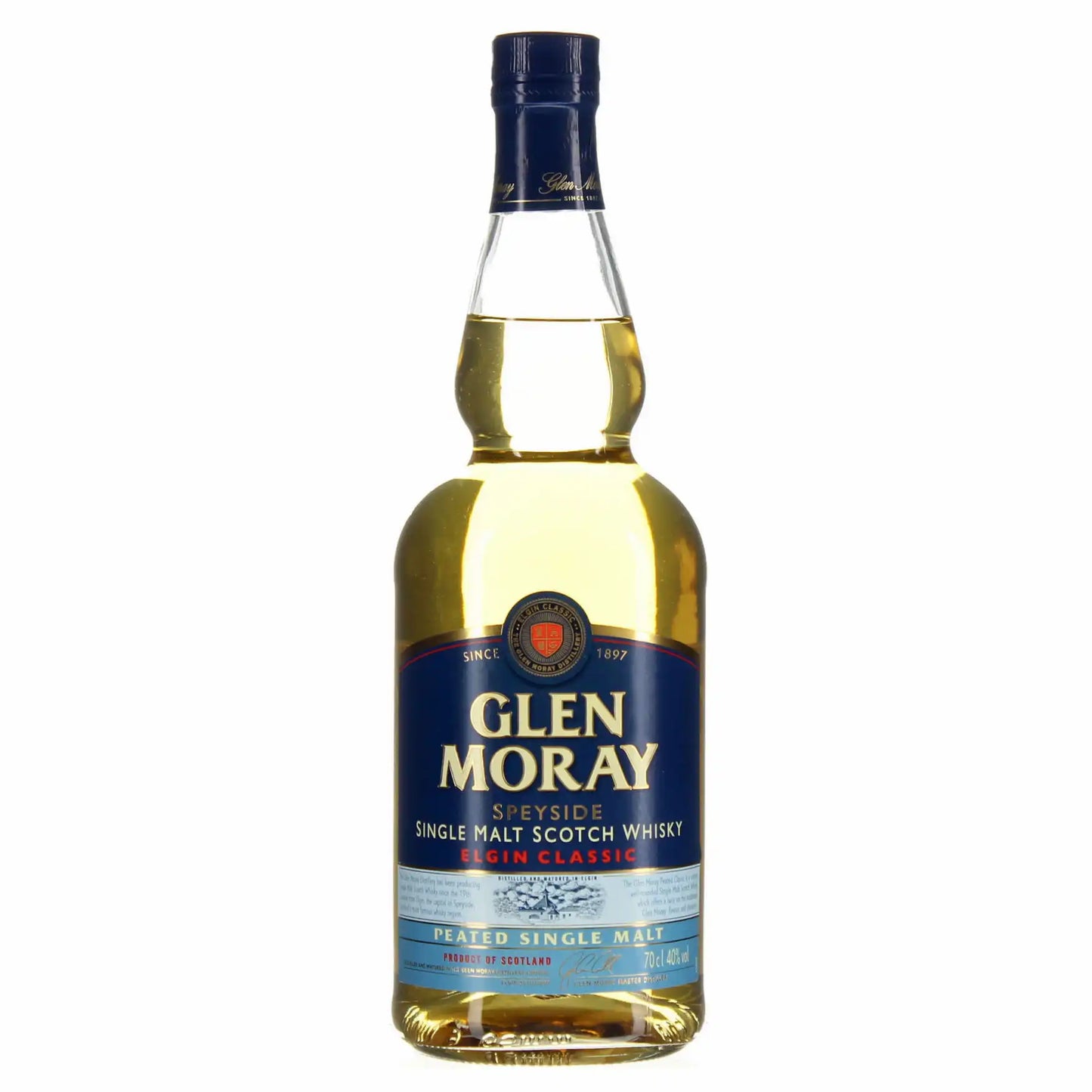 Glen Moray Røget 40% 0,7l