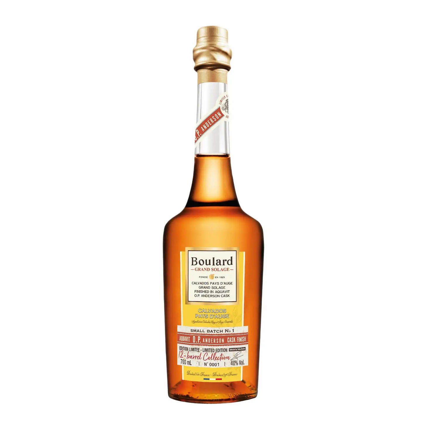 Calvados Boulard GS Aquavit fad 40% 0,7l