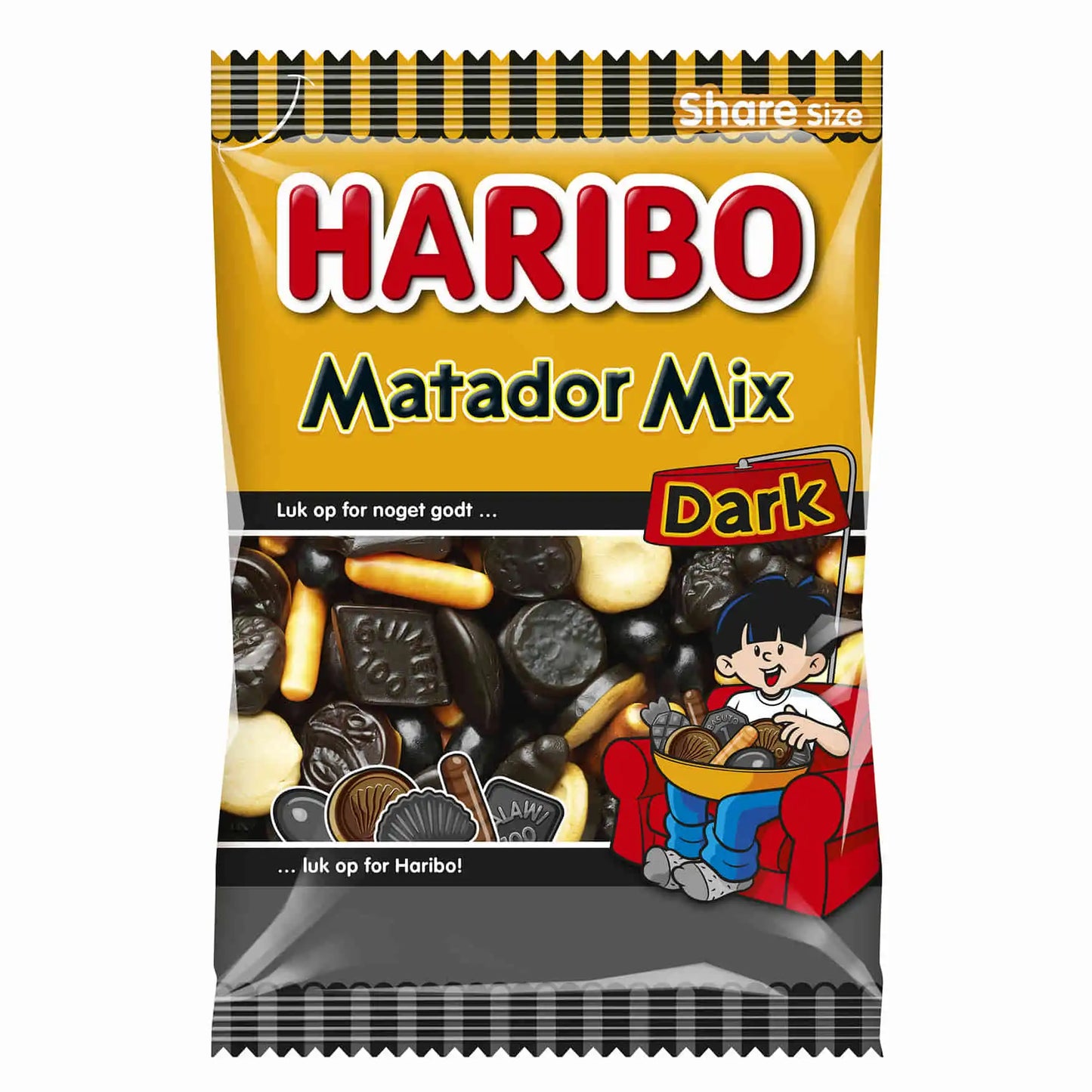 Haribo Matador Mix Mørk 350g
