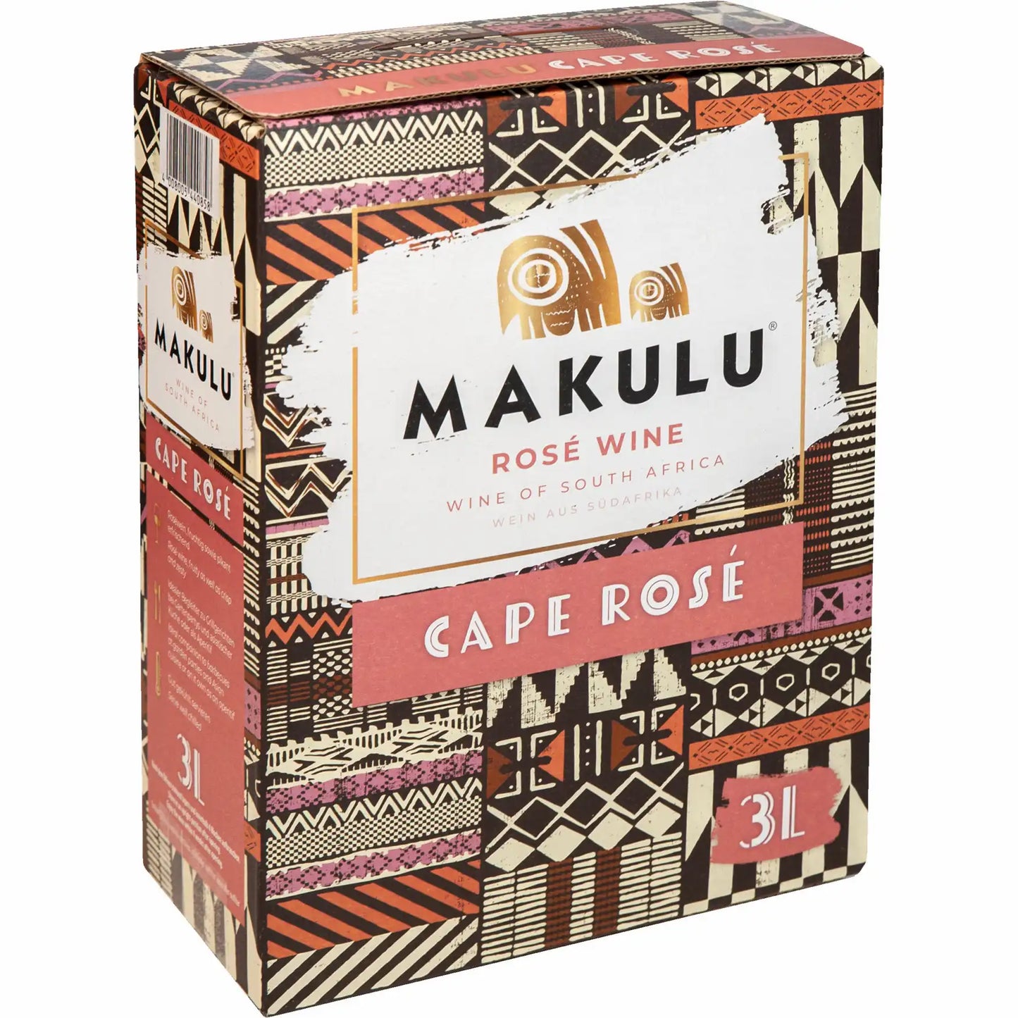 Makulu Cape Rosé 12% 3l BIB 3er Pack