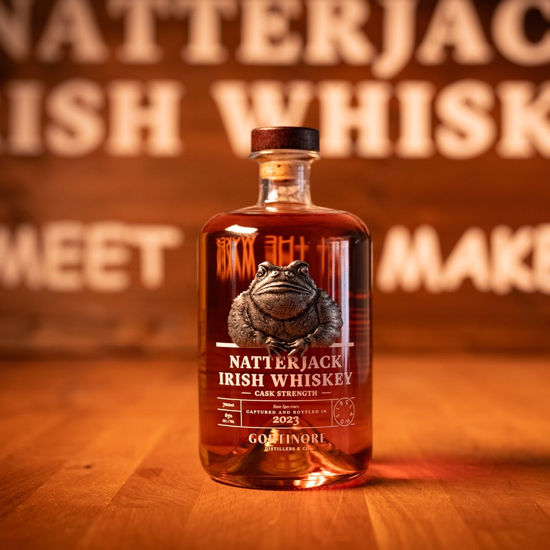 Natterjack Irsk Whisky Fadstyrke 63% 0,7L