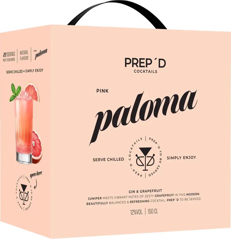 Prep D Pink Gin Paloma 12% 1,5L
