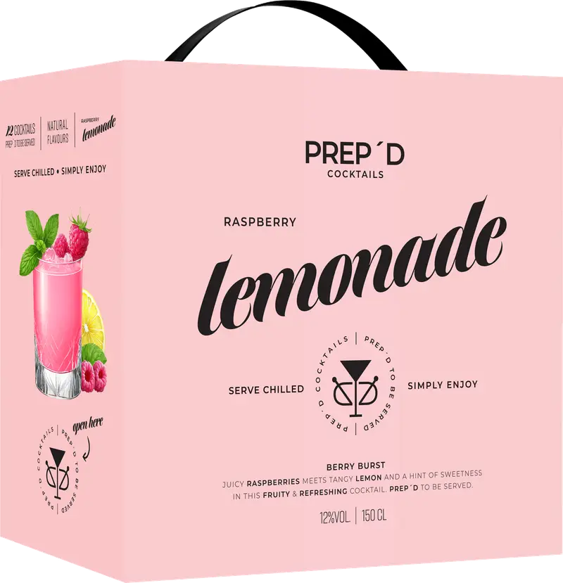Prep D Raspberry Lemonade 12% 1,5L