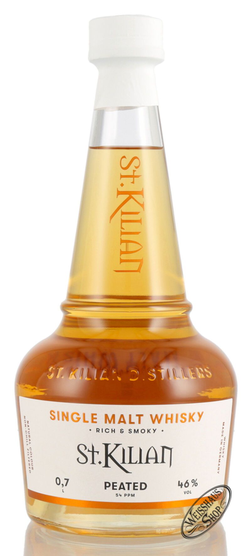 Getorfter, reicher und rauchiger Single Malt Whisky 46% 0,7L