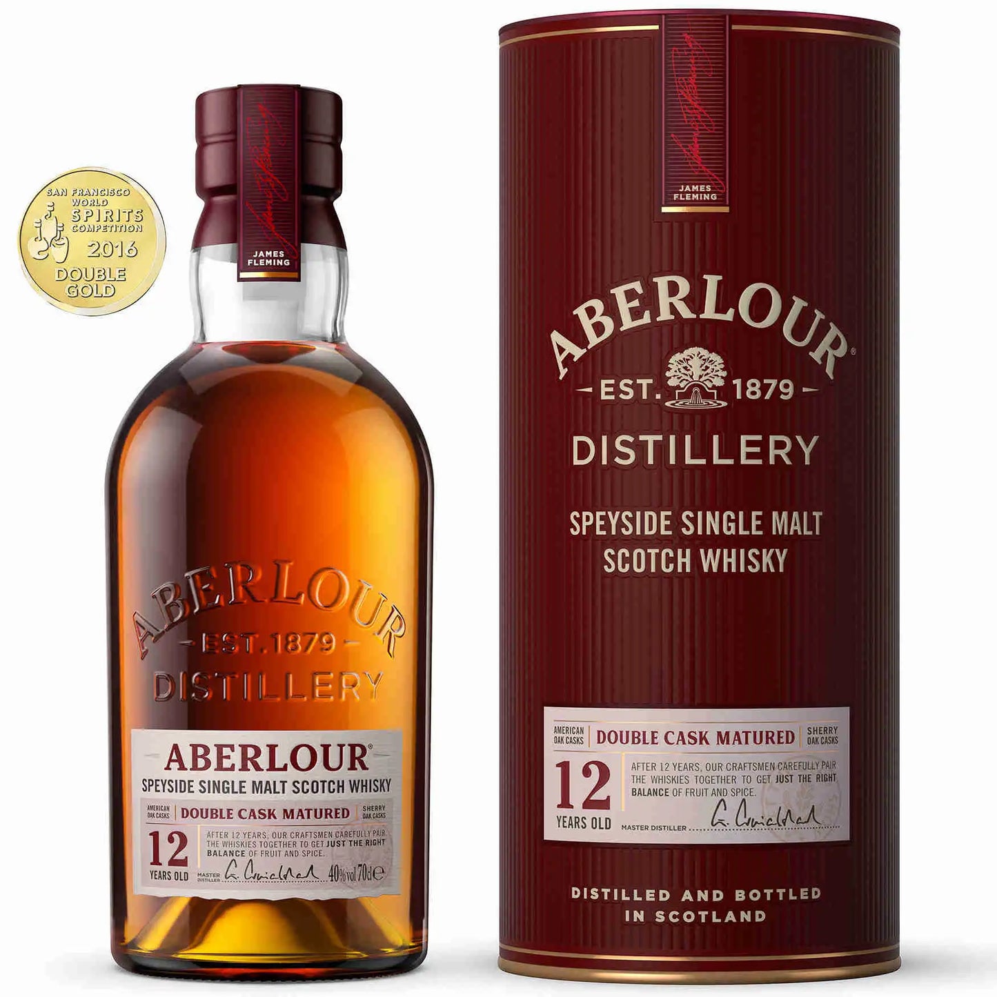 Aberlour 12 år dobbeltfad 40% 0,7l