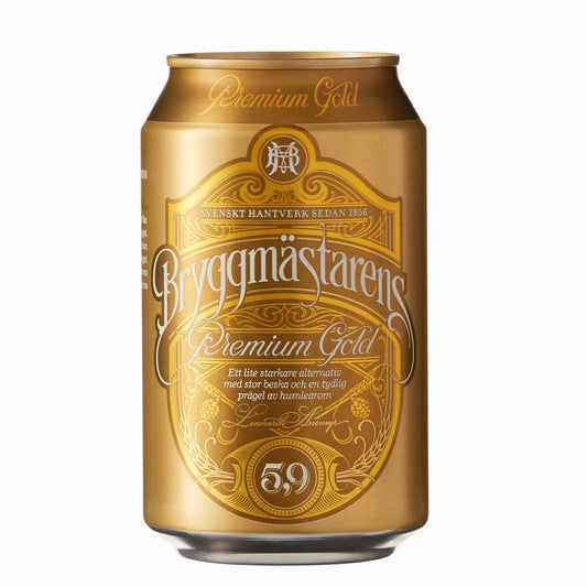 Abro Bryggmaestars Premium Guld 5,9% 24x0,33l