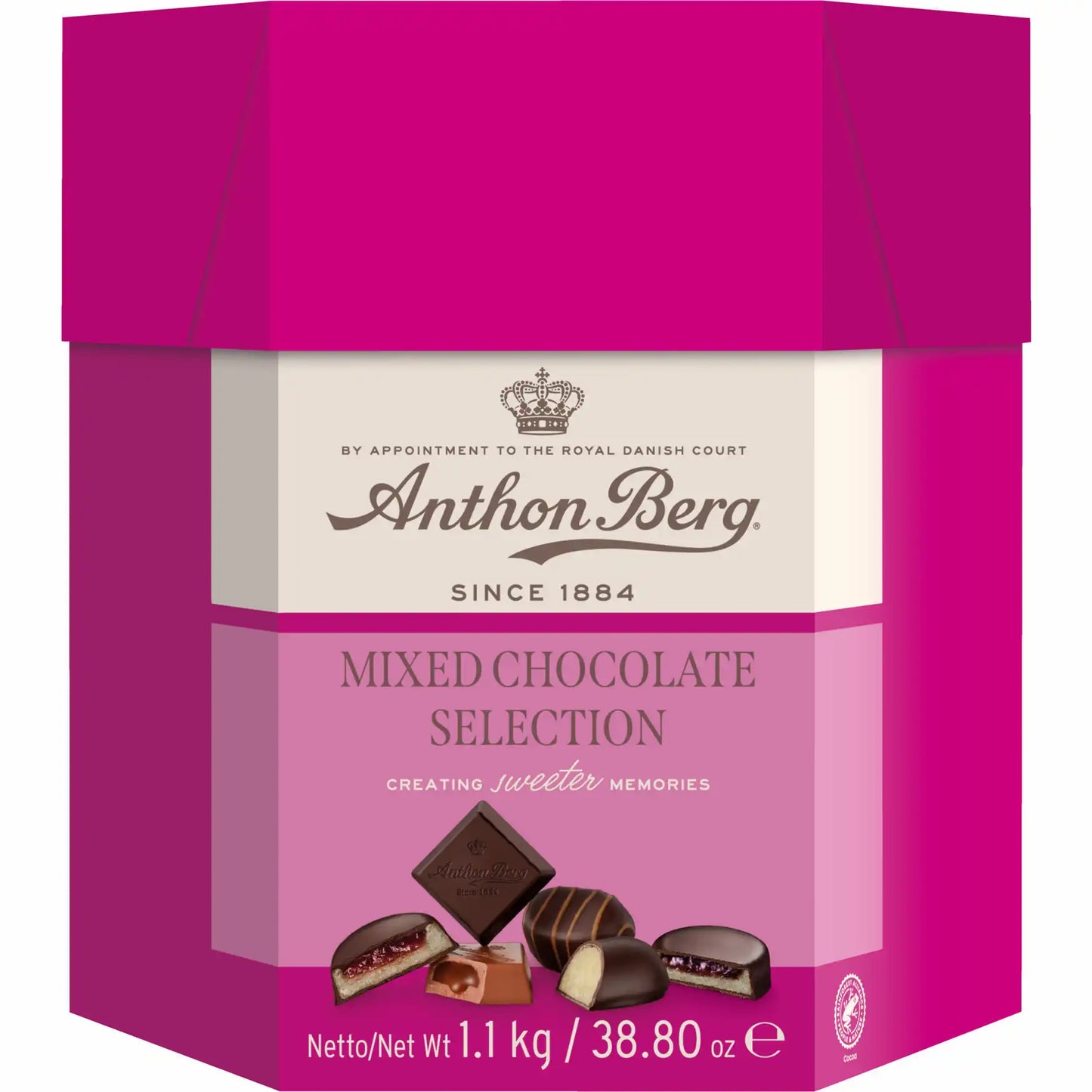 Anthon Berg Gemischte Pralinenauswahl 1100g
