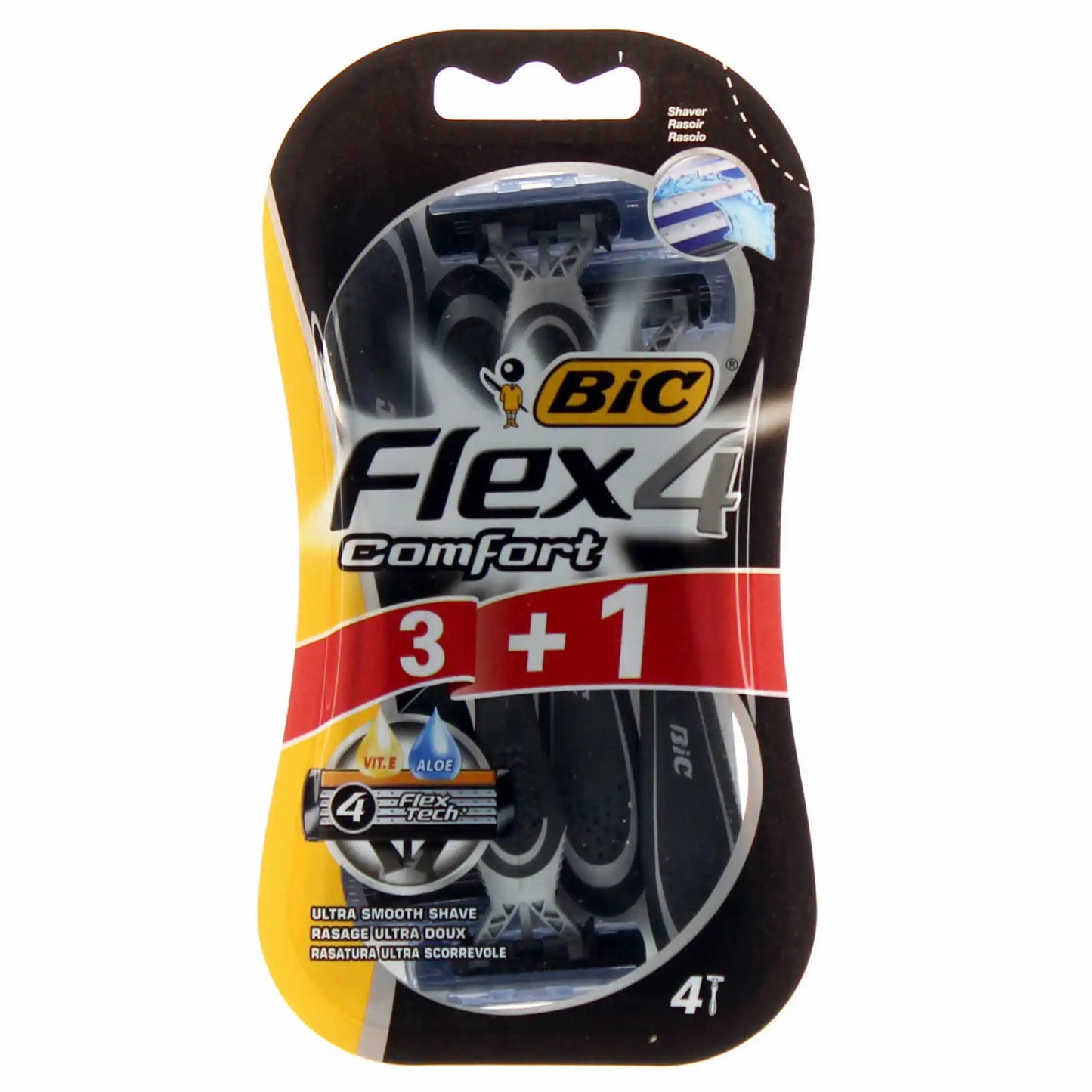 BIC Flex 4 B3+1 Einwegrasierer