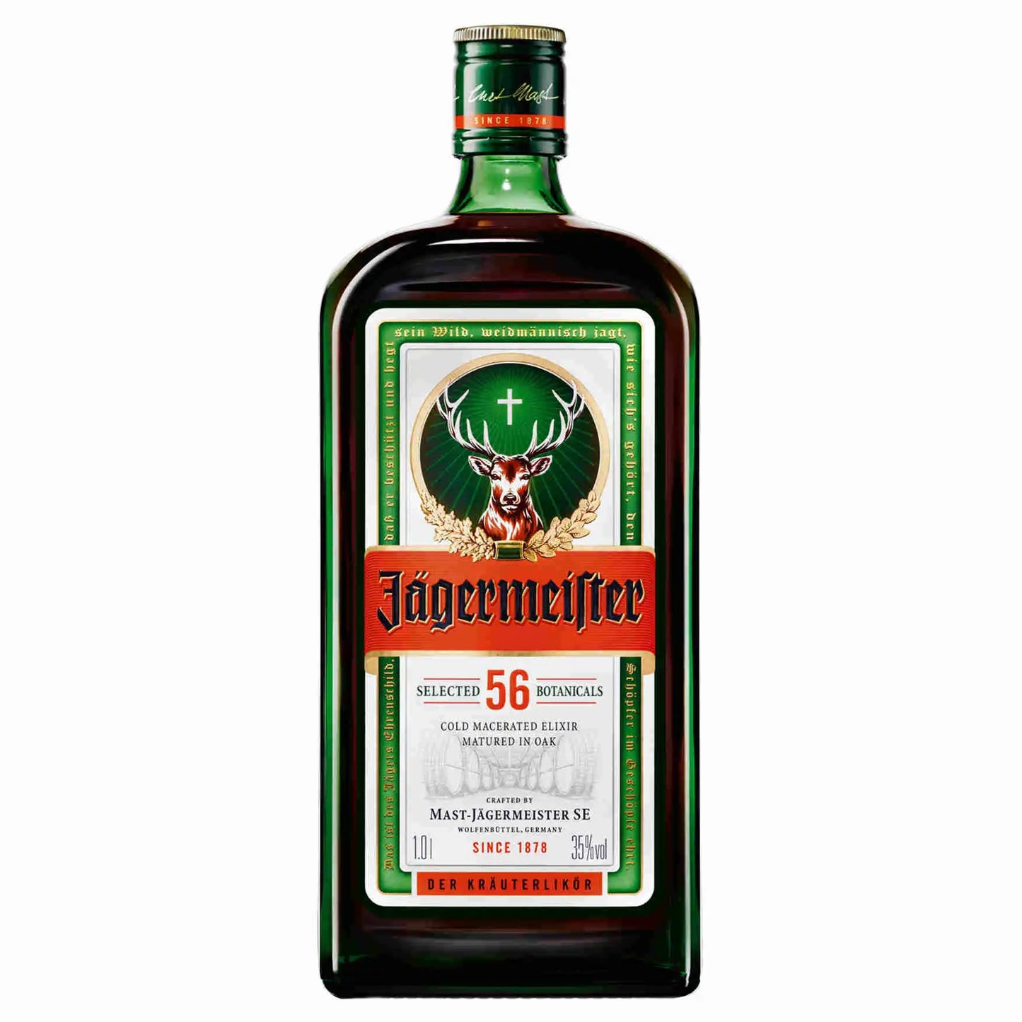 2x Jägermeister 35% 1l
