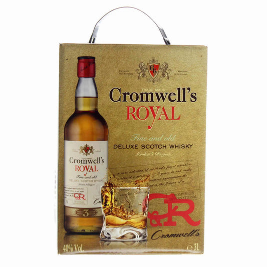 Cromwells skotske whisky 40% 3,0 l BiB