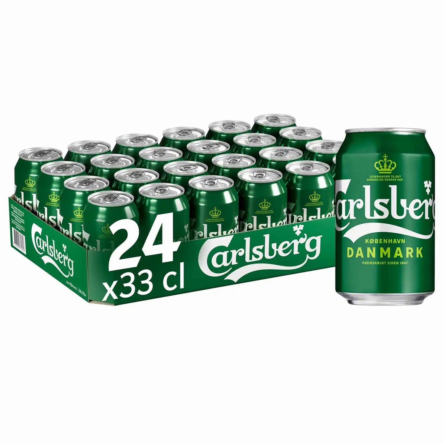 Carlsberg Pilsner 4,6% 24x0,33l Dosis