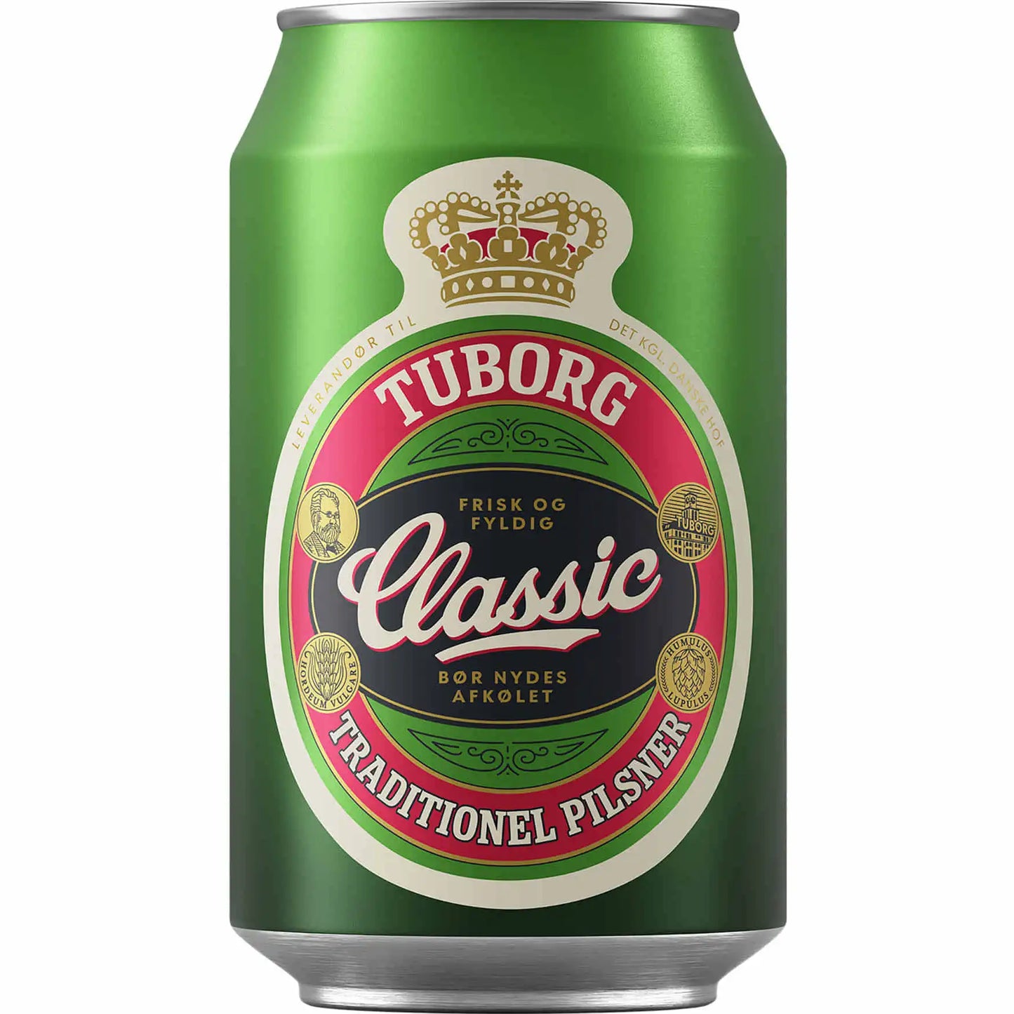 Tuborg Classic 4,6% 24x0,33l dosis