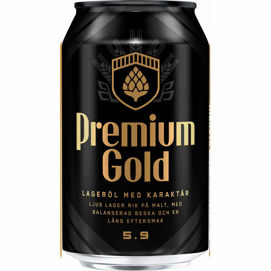 Spendrups Premium Guld 5,9% 24/0,33l Dosis