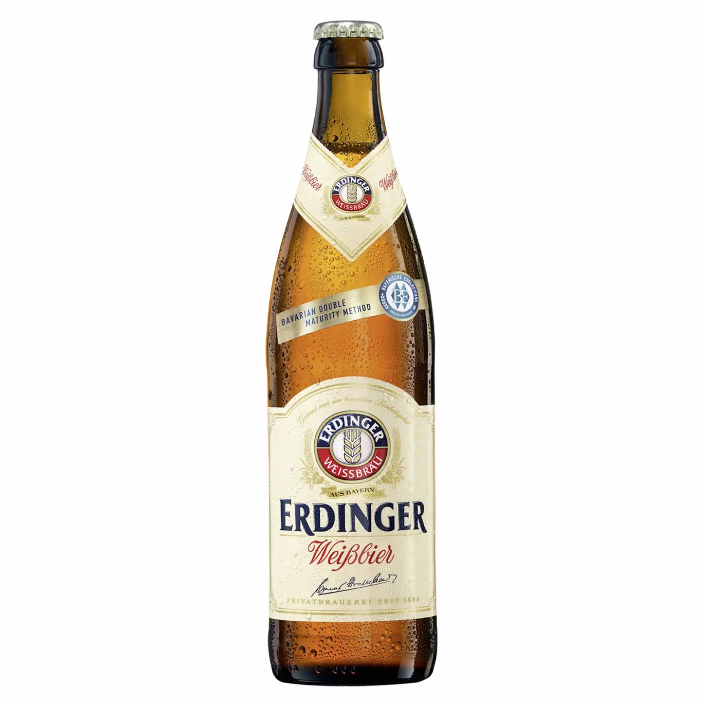 Erdinger Weißbier mit feiner Hefe 5,3% 12x0,5l Flasche
