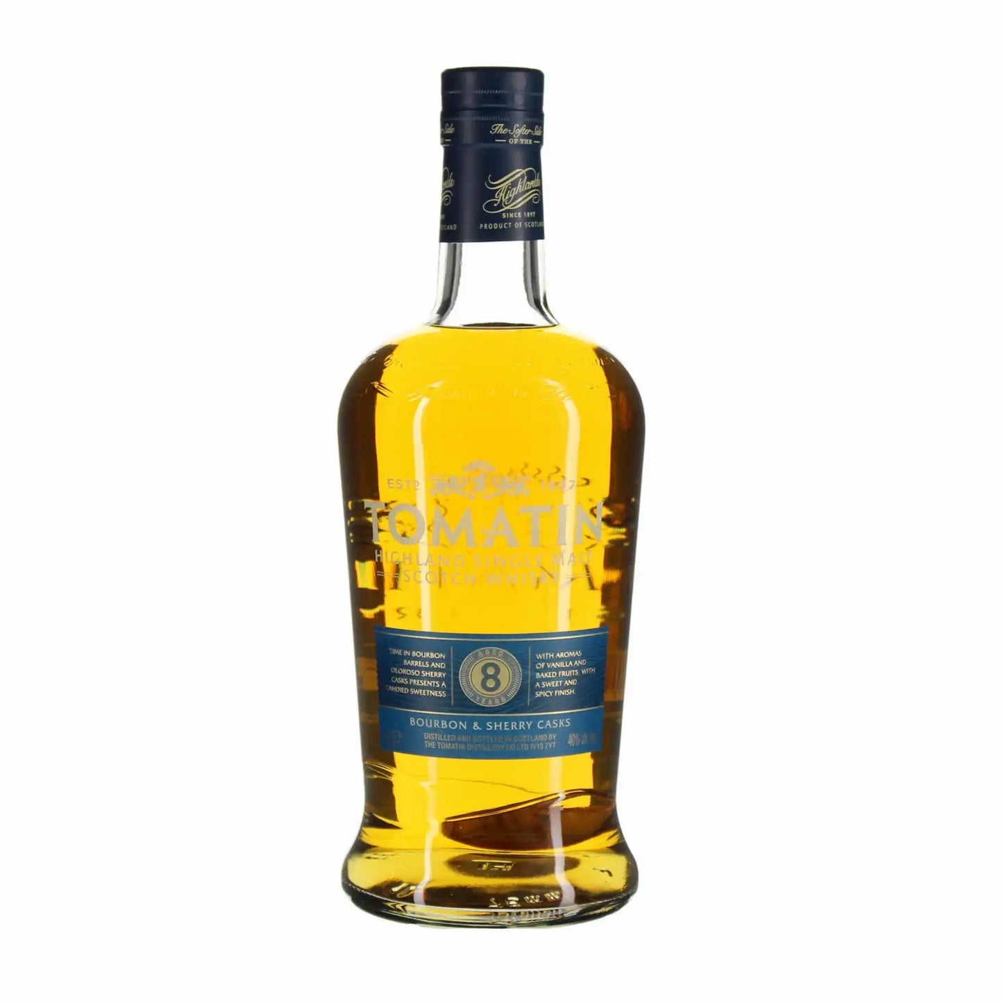 Tomatin 8 år 40% 1,0 l