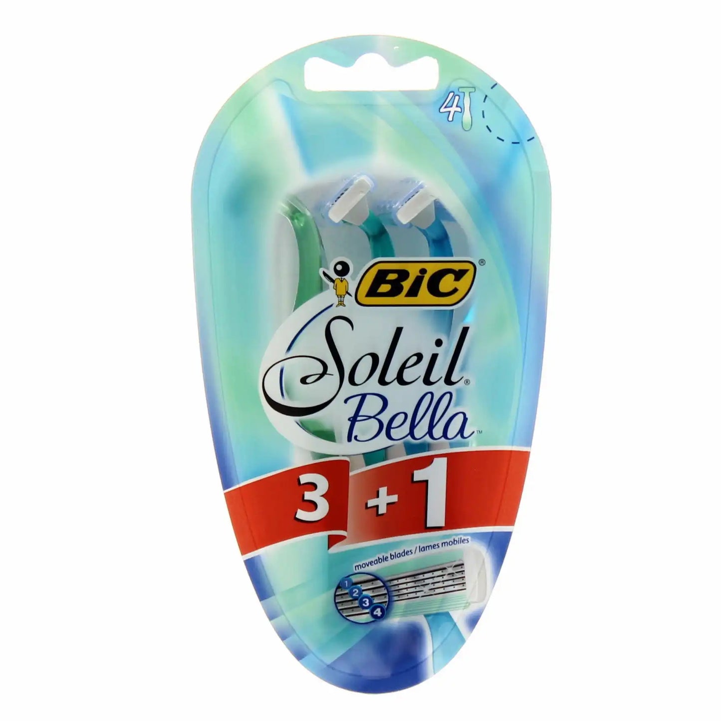 BIC SOLEIL BELLA B3+1 Einwegrasierer