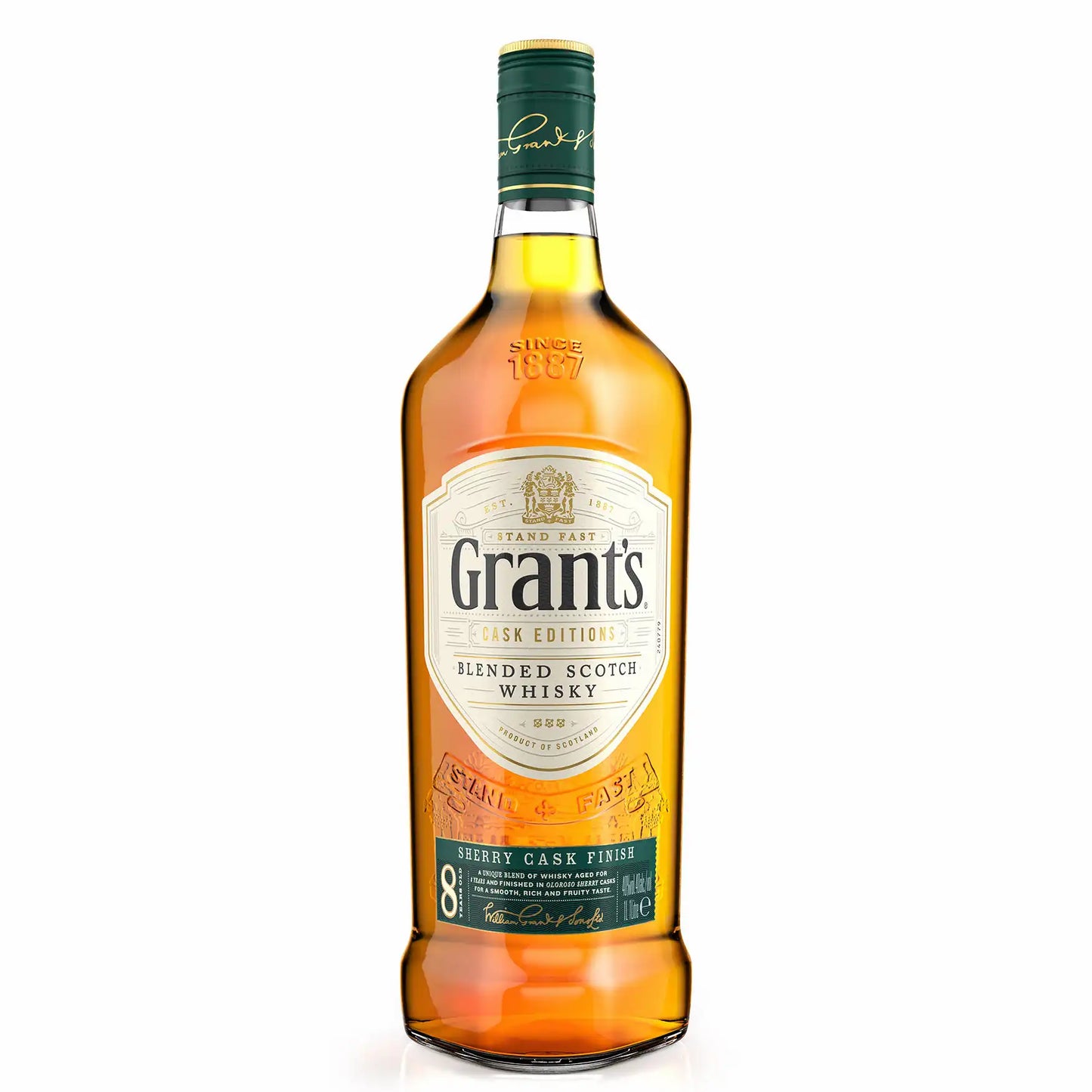 Grant's 8 år Sherry Cask BT 40% 1,0 l