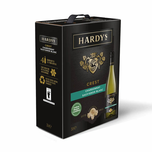 HARDY'S Crest Chardonnay/Sauvignon Blanc 13% 3,0L BIB