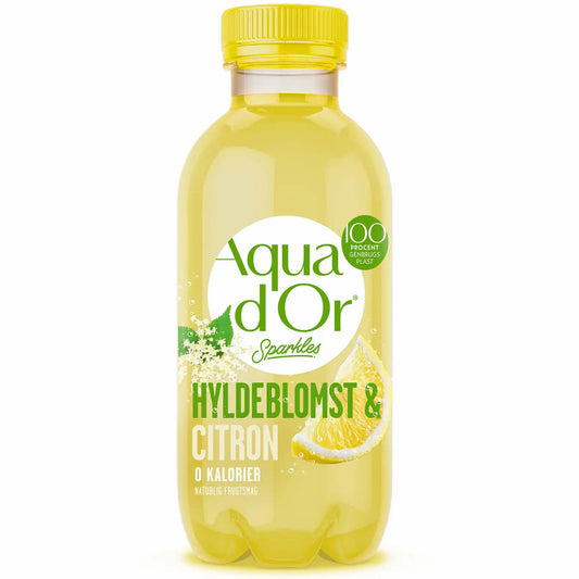 Aqua D'or Sparkles Hyldeblomst and Citron 20x0,3l PET