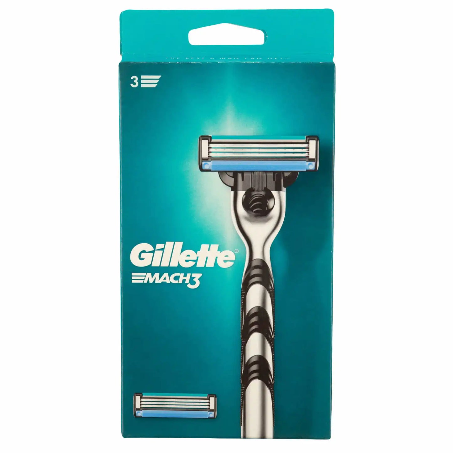 Gillette Mach 3 Rasierer + 1 Ersatzklinge