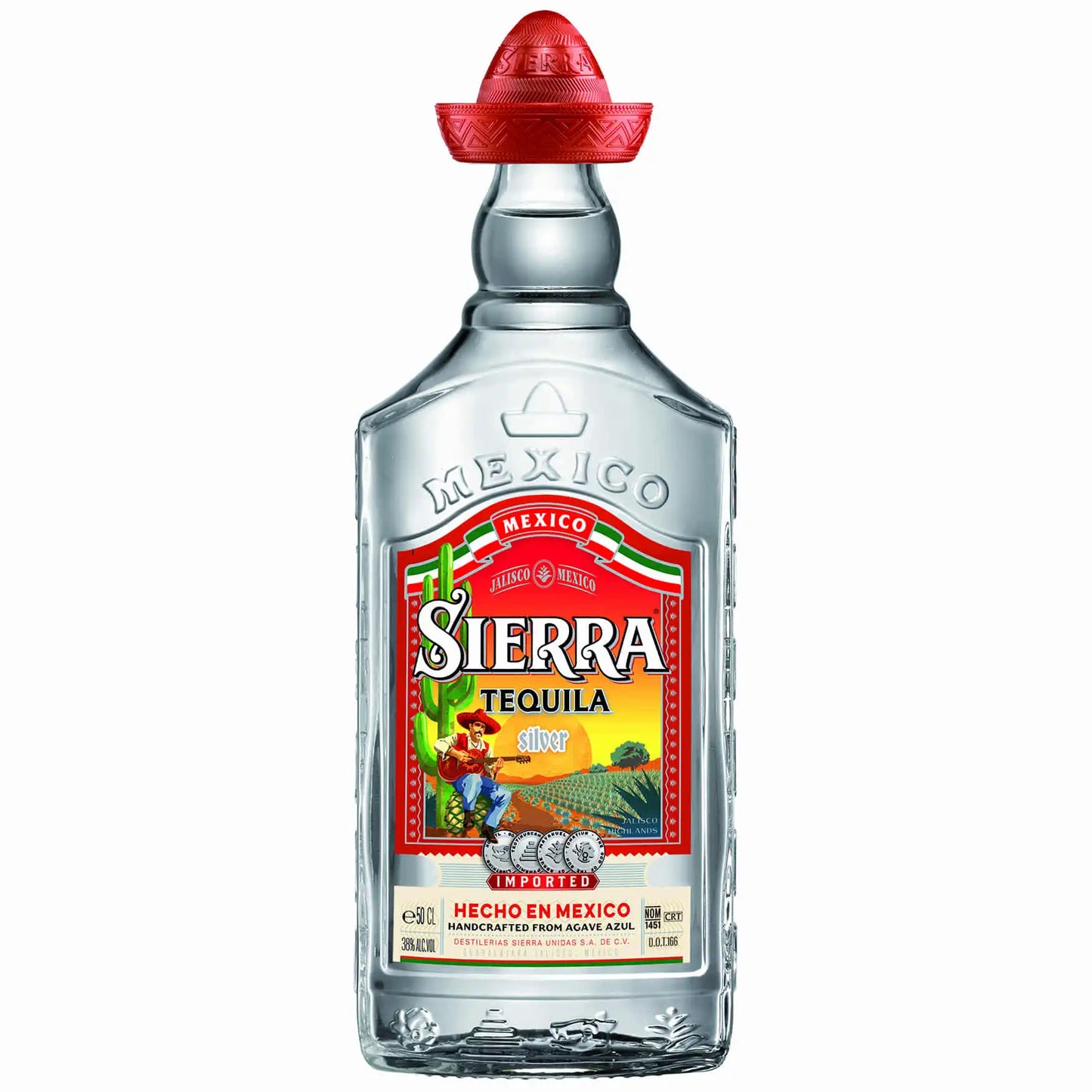 Sierra Tequila Silver 38% 0,5l