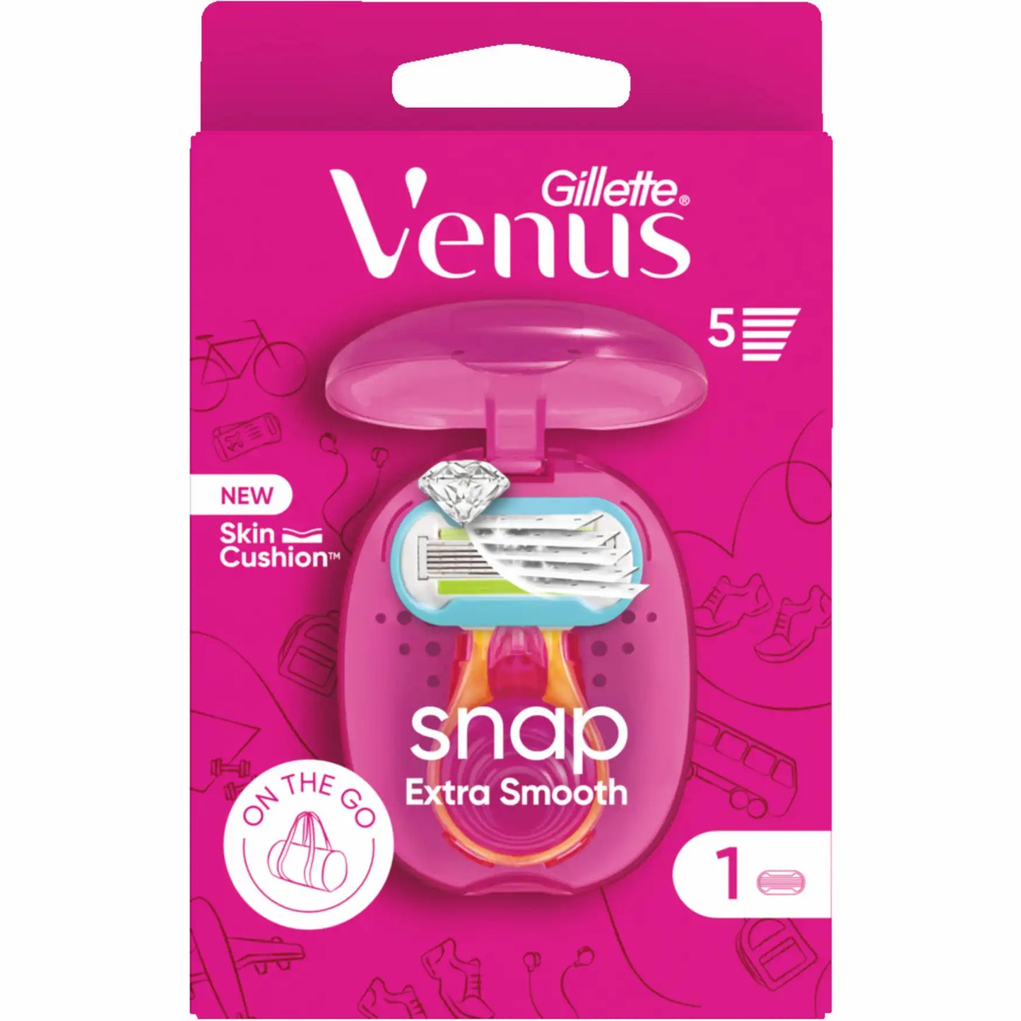 Gillette Venus Snap Ekstra Smooth 1UP