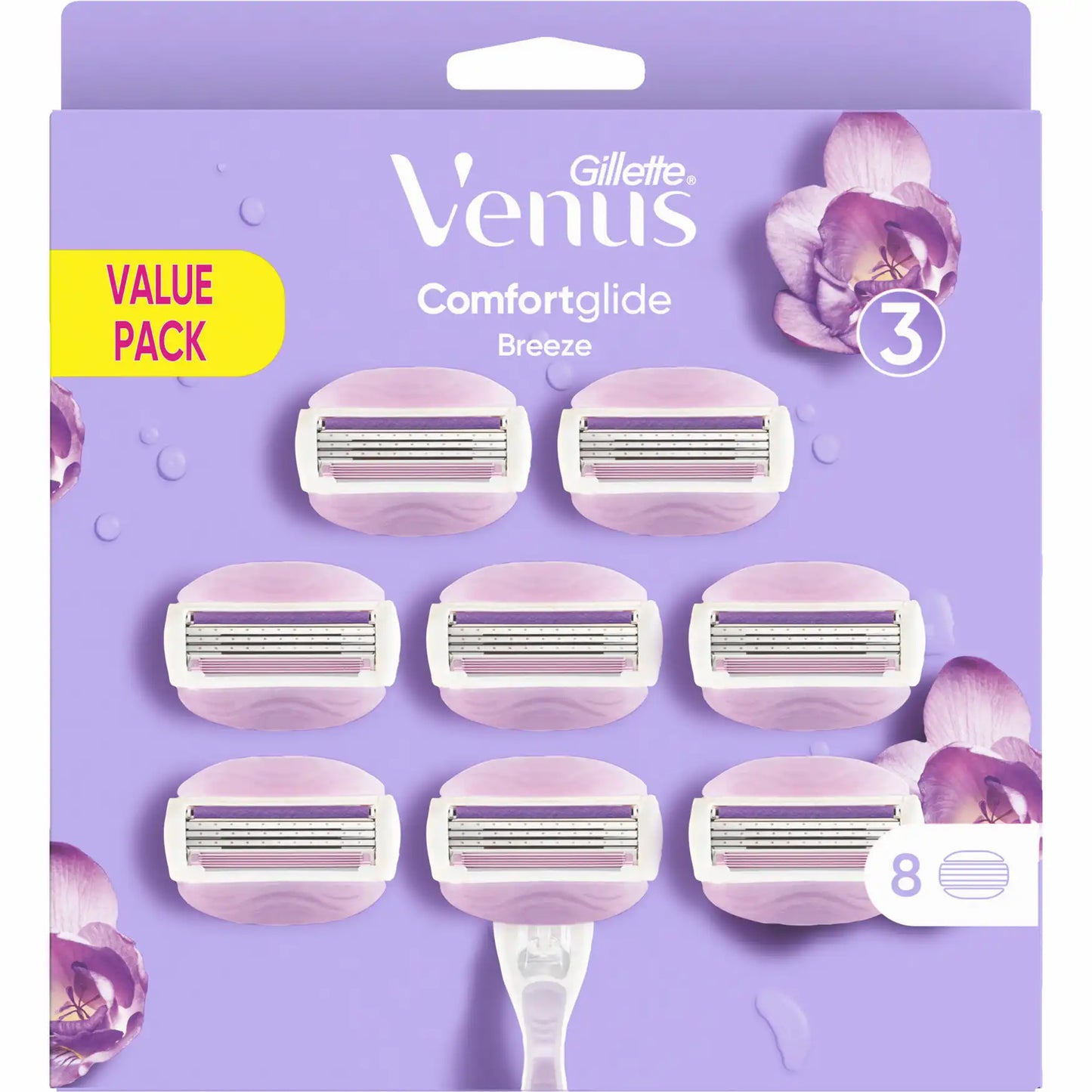Gillette Venus Comfortglide Breeze 8 stk. LP