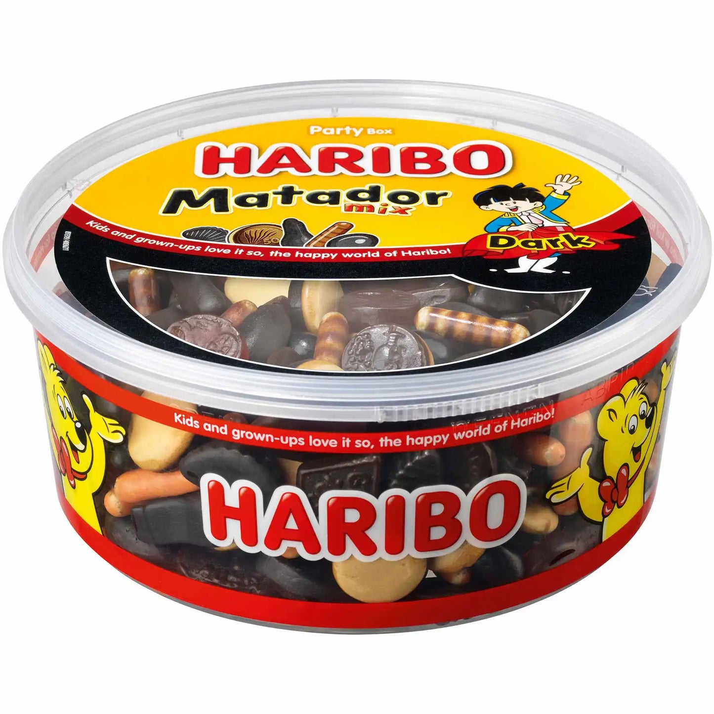 Haribo Matador Mix Zartbitter Dose 900g