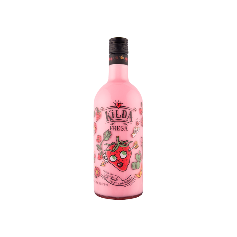 Kilda Tequilacreme mit Erdbeere 17% 0,7L