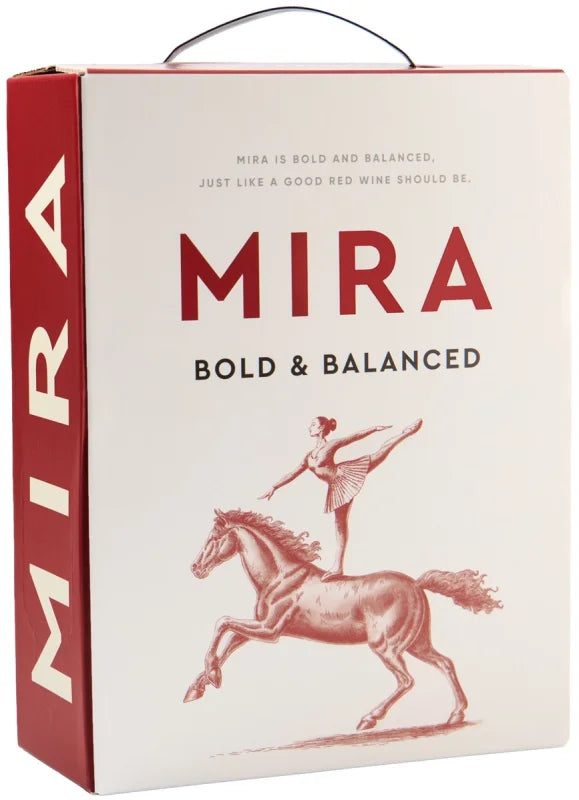 Mira Bold & Balanced Red Wine 14% 3L BiB