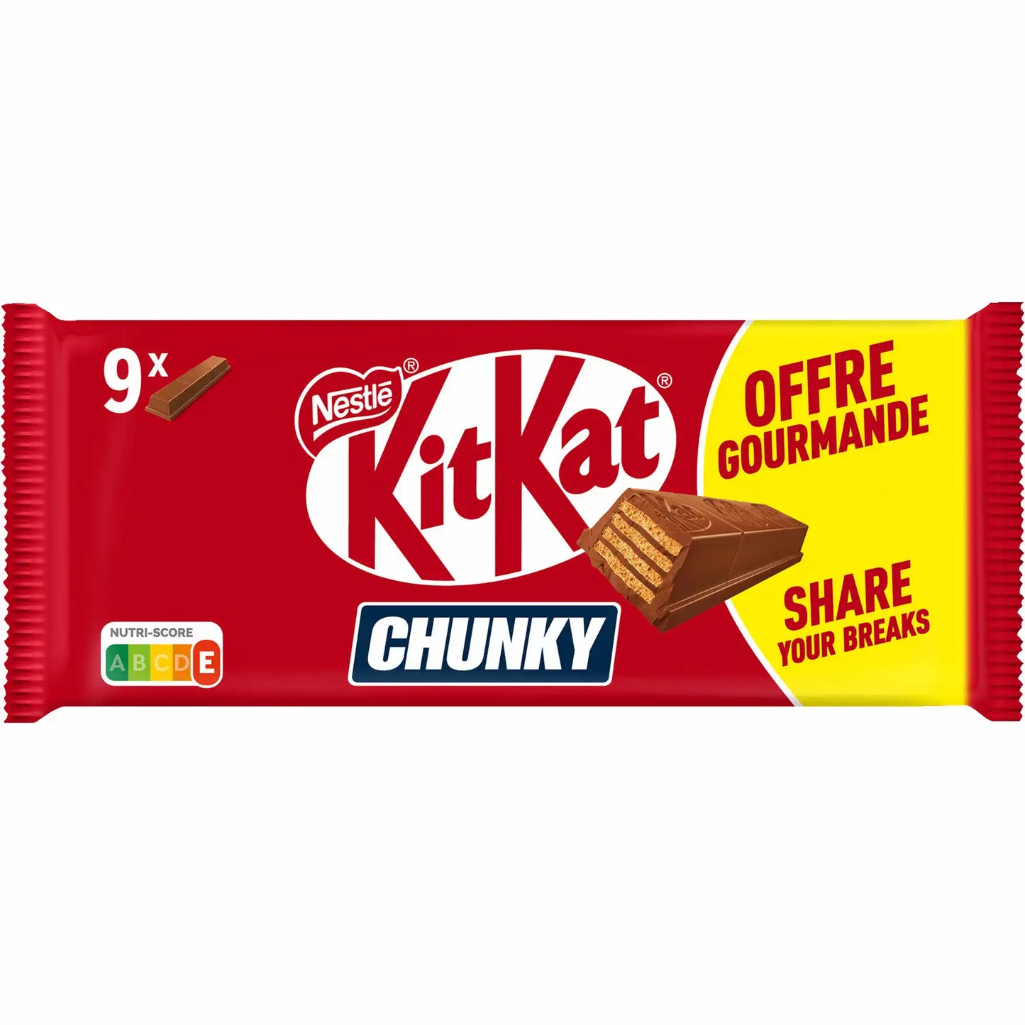 Nestlé KitKat Chunky 9er-Pack 360 g