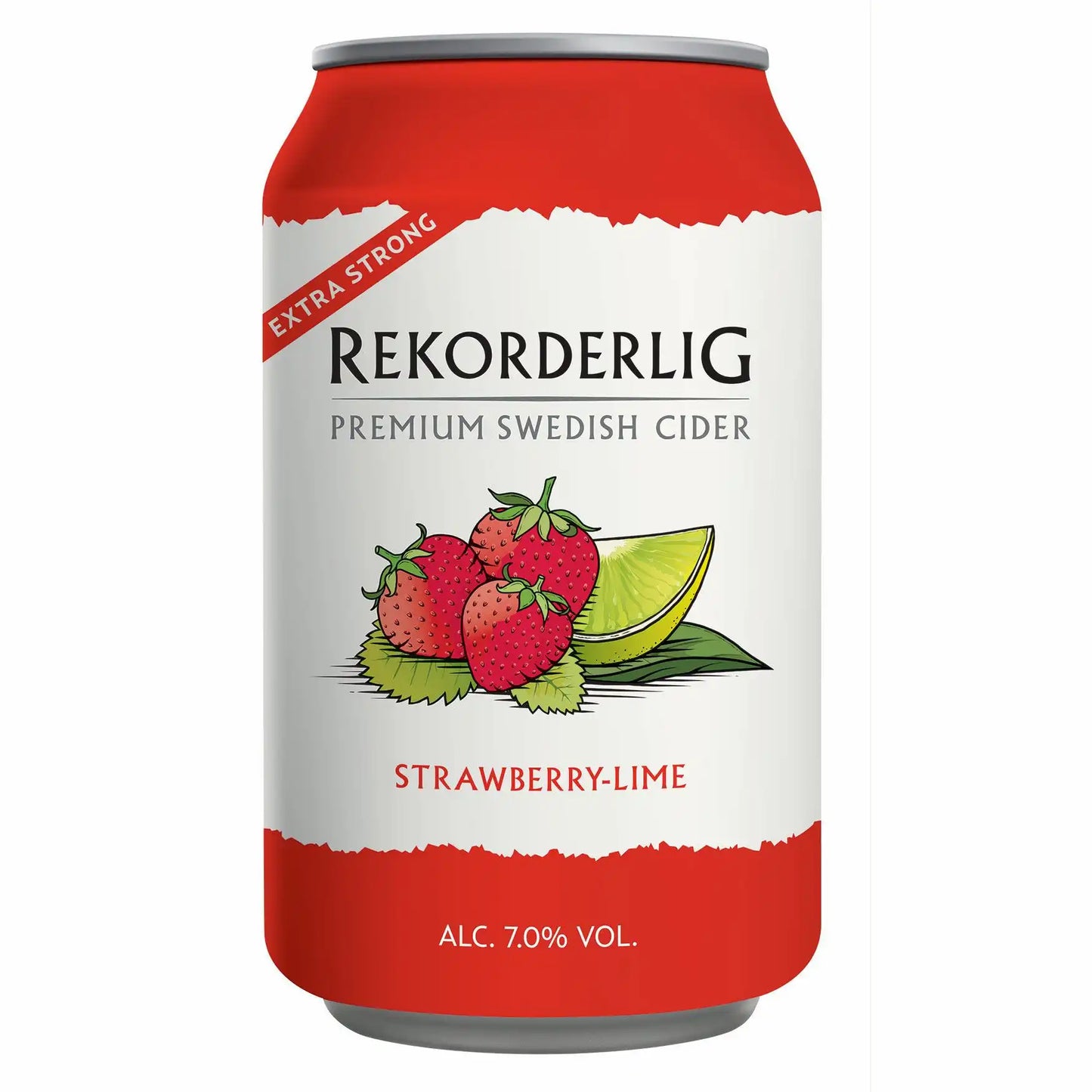 Rekorderlig Jordbær/Lime 4,5% 24x0,33l