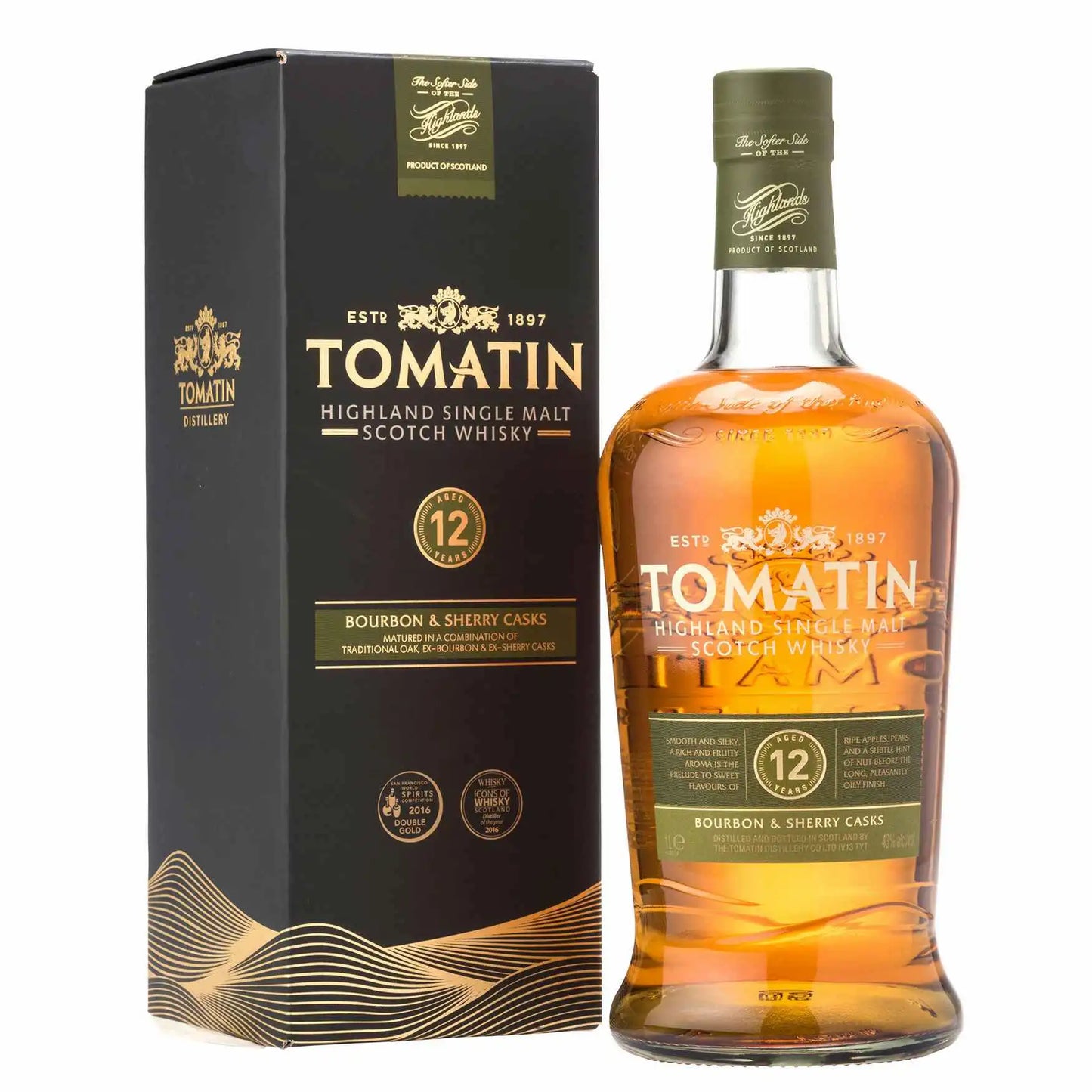 Tomatin 12 Jahre 43% 1,0l
